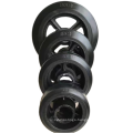 4 5 6 8 10 12Inch Promotional Price Rubber Tread Cast Iron Caster wheel
